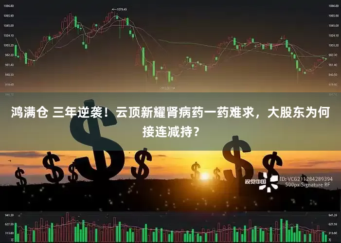 鸿满仓 三年逆袭！云顶新耀肾病药一药难求，大股东为何接连减持？